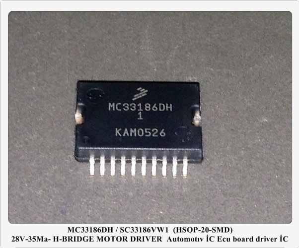 MC33186DH / SC33186VW1 