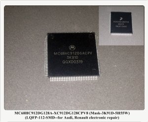 MC68HC912DG128A-XC912DG128CPV8 