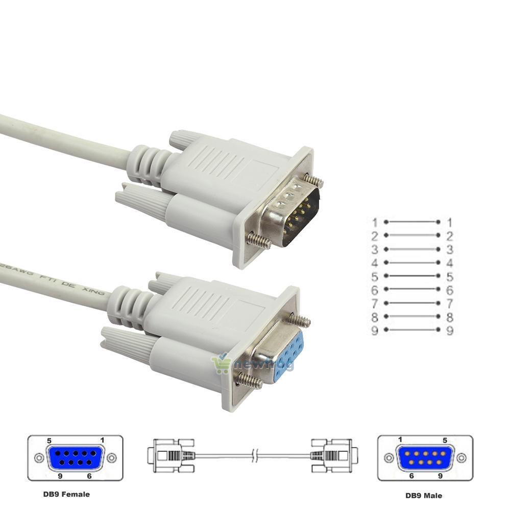 RS232 Kablo ( Erkek - Dişi ), Rs 232 Kablo