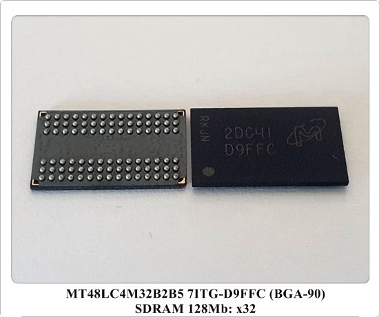 MT48LC4M32B2B5 7ITG-D9FFC 