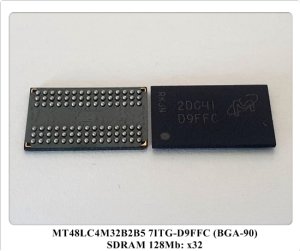 MT48LC4M32B2B5 7ITG-D9FFC 