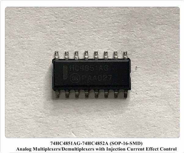 74HC4851AG-74HC4852A 