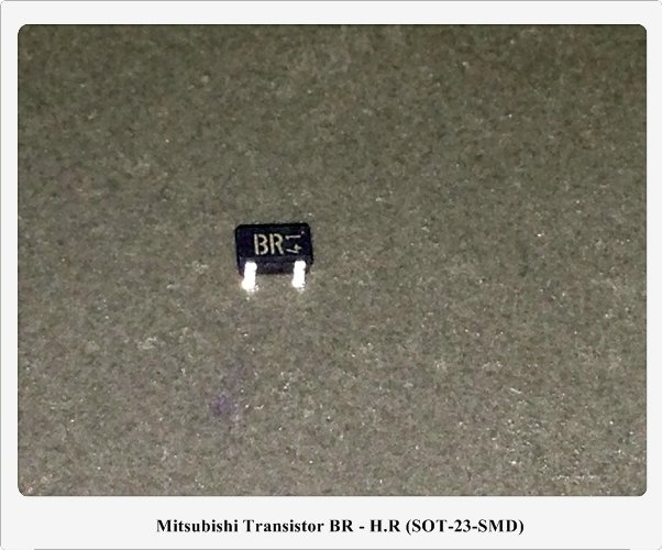 Mitsubishi Transistor BR - H.R