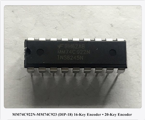 MM74C922N-MM74C923