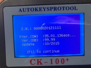 CK-100 Araç Anahtar Kodlama Cihazı, V15.02