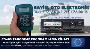 CD400 Takograf Programlama Cihazı