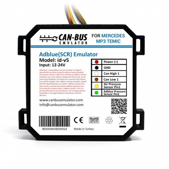 Mercedes MP3 Temic Euro 5 Adblue (SCR) İptali