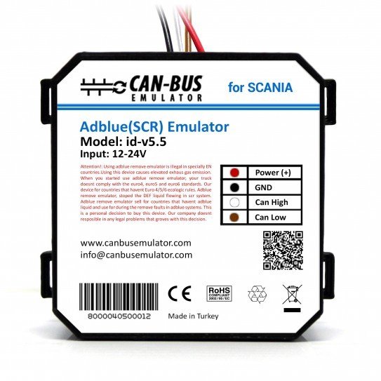 Scania Euro 5,5 Adblue İptali