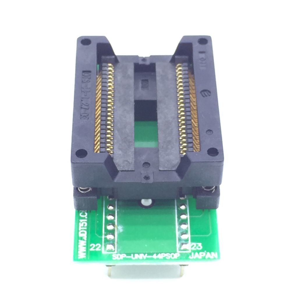 PSOP44 - DIP44/SOP44/SOIC44/SA638-B006 IC testi soket adaptörü SDP-UNV-44PSOP