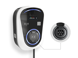 32A EV Şarj İstasyonu 22kW Wifi+App 0.5m