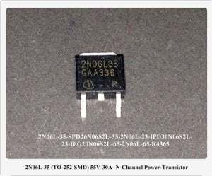 2N06L-35-SPD26N06S2L-35-2N06L-23-IPD30N06S2L-23-IPG20N06S2L-65-2N06L-65-R4365 