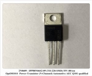 2N0609 - IPP80N06S2-09 