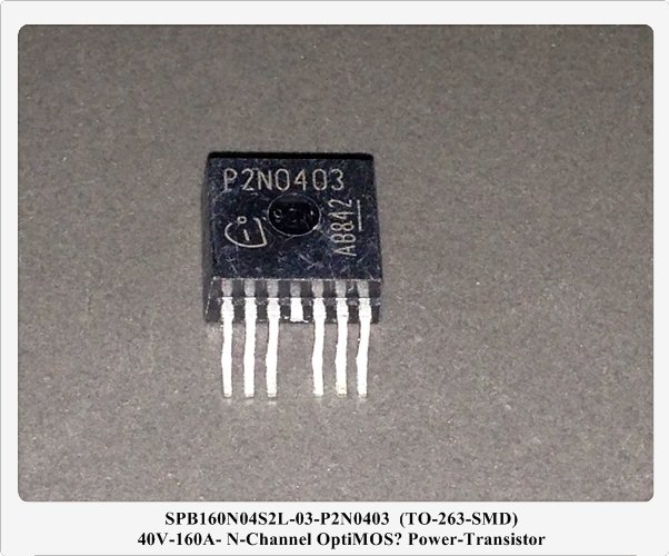 SPB160N04S2L-03 / P2N0403