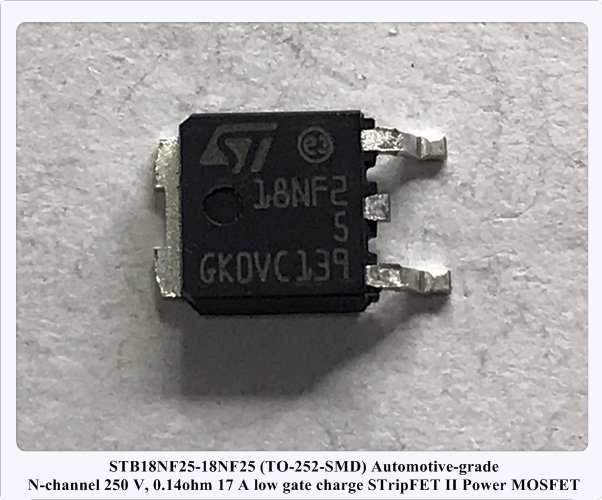 STB18NF25-18NF25
