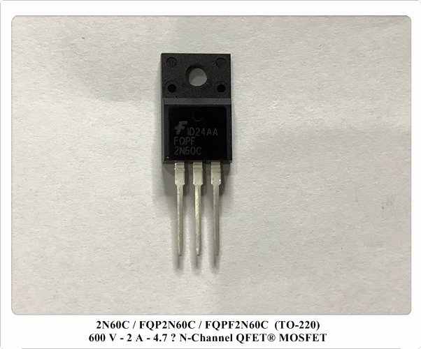 2N60C / FQP2N60C / FQPF2N60C  